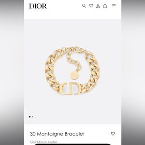 ❌SOLD ❌Authentic Dior 30 Montaigne bracelet